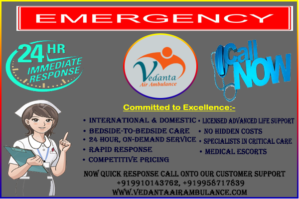 Lucknow Based Air Ambulance Service in Medical Emergency at Lowest Cost with Medical Faculty
