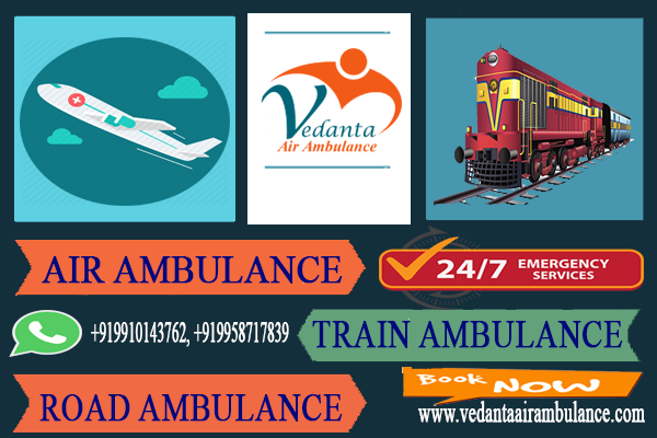 Take Rapid Response after a Single Call Booking to Medical Evacuation-Vedanta Air Ambulance in Patna