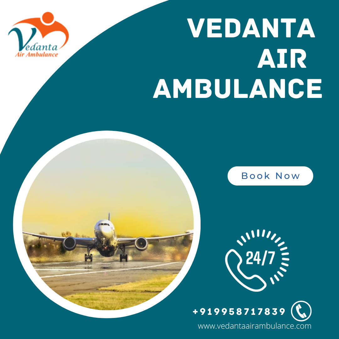 Emergency Landing Service by Vedanta Air Ambulance Team in Raipur