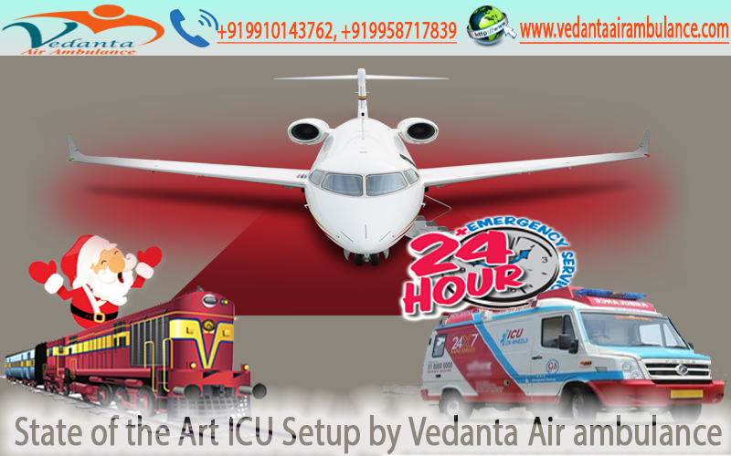 Specialized Medical Team by Vedanta Air Ambulance Services in Ranchi with experienced Doctors