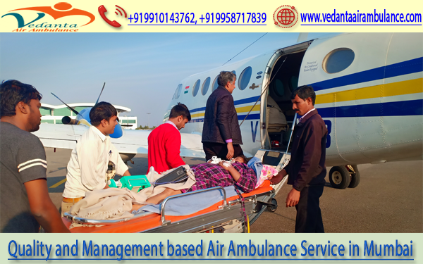 100% Customer Satisfaction by Vedanta Air Ambulance Services in Mumbai and Jabalpur