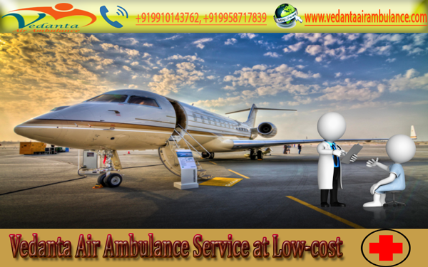 Well-Established and Occupied Service by Vedanta Air Ambulance Service in Jamshedpur