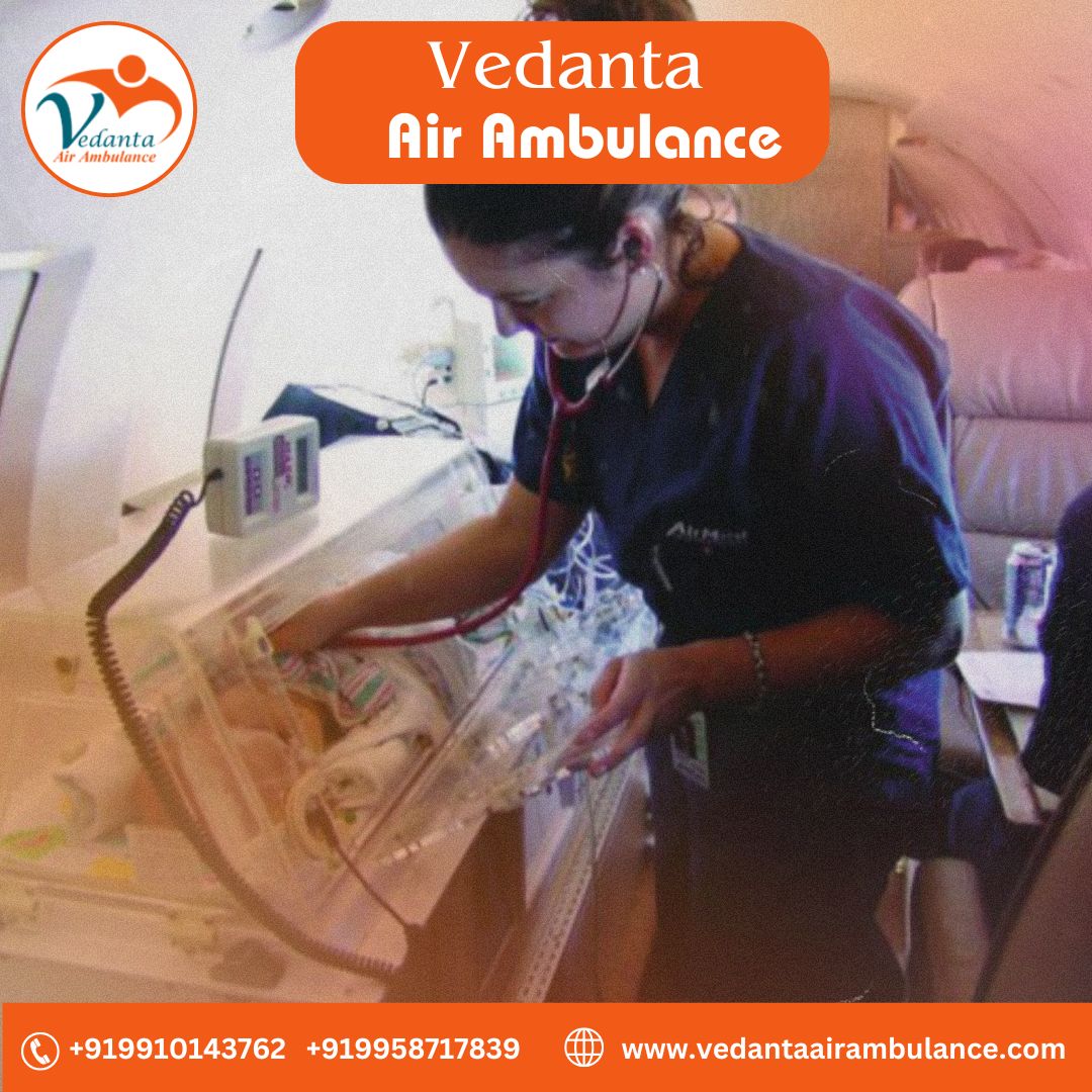 Pick Vedanta Air Ambulance from Delhi with Apt Medical Services